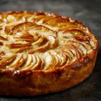 Apfelkuchen mit Crème Fraîche