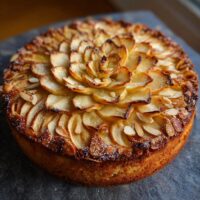 Apfelkuchen mit Mandeln