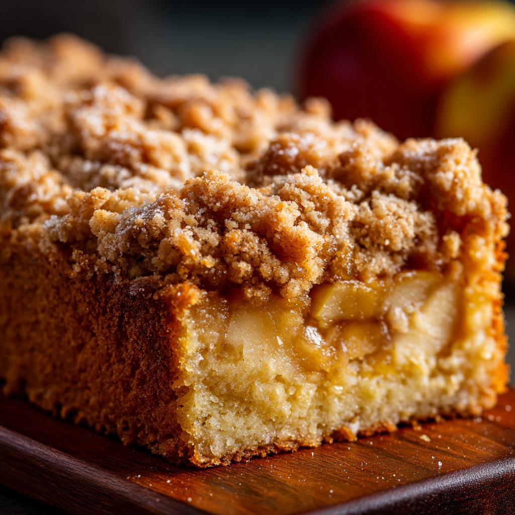 apfelkuchen mit streusel blech - detail 1