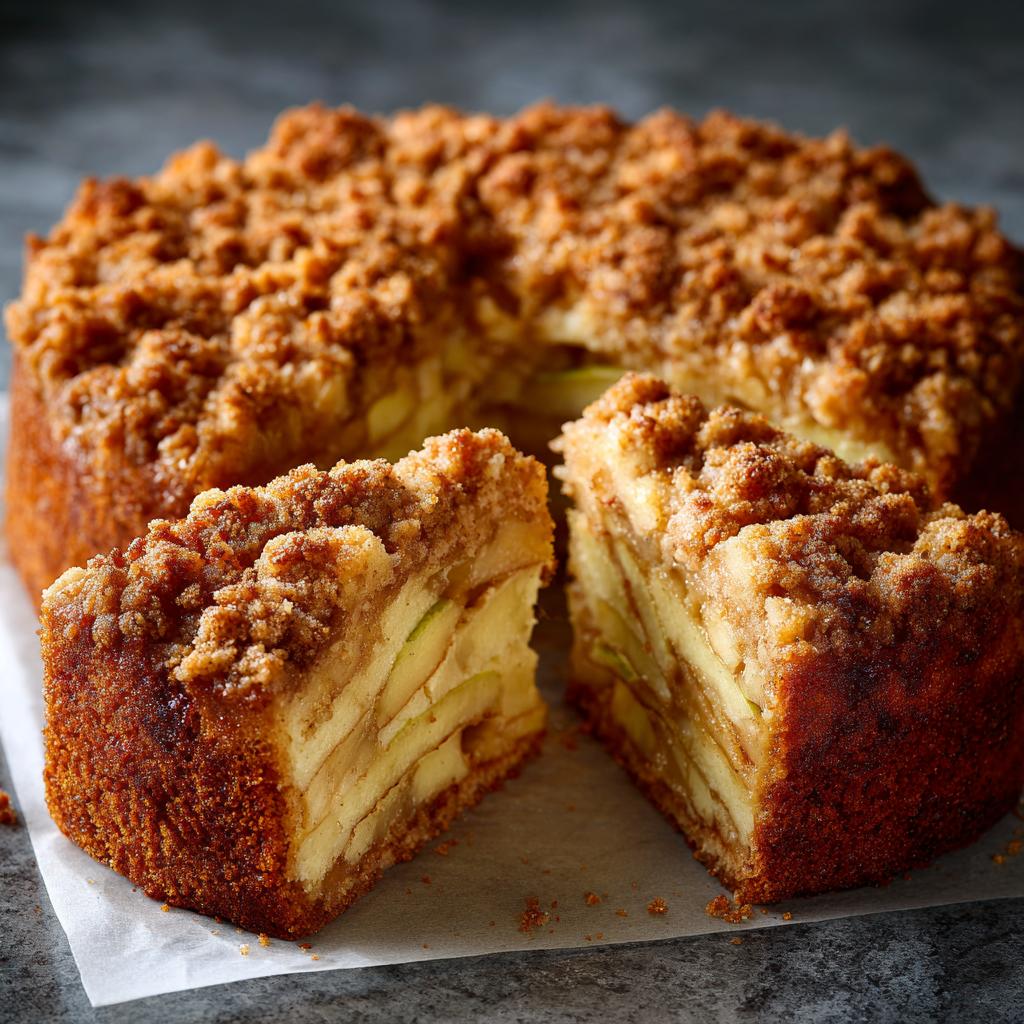 Apfelkuchen mit Streuseln