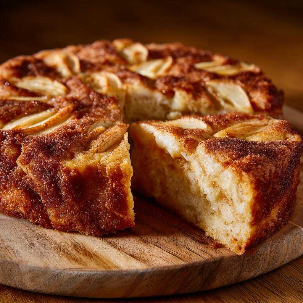 Apfelkuchen mit Zimt-Zucker-Kruste