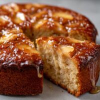 Apfelkuchen mit Zuckerglasur