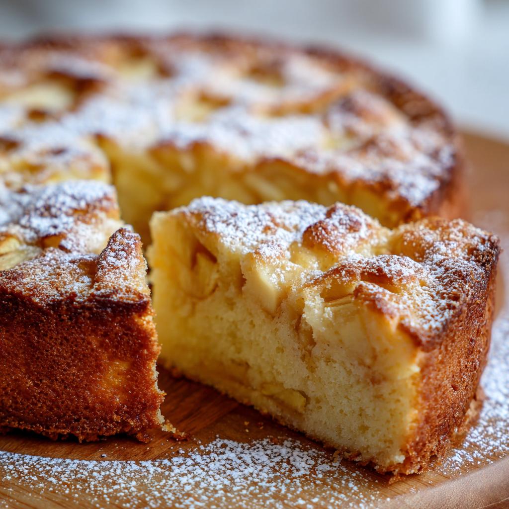 apfelkuchen ohne ei - detail 1