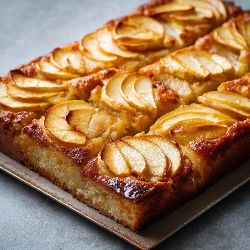 Apfelkuchen vom Blech