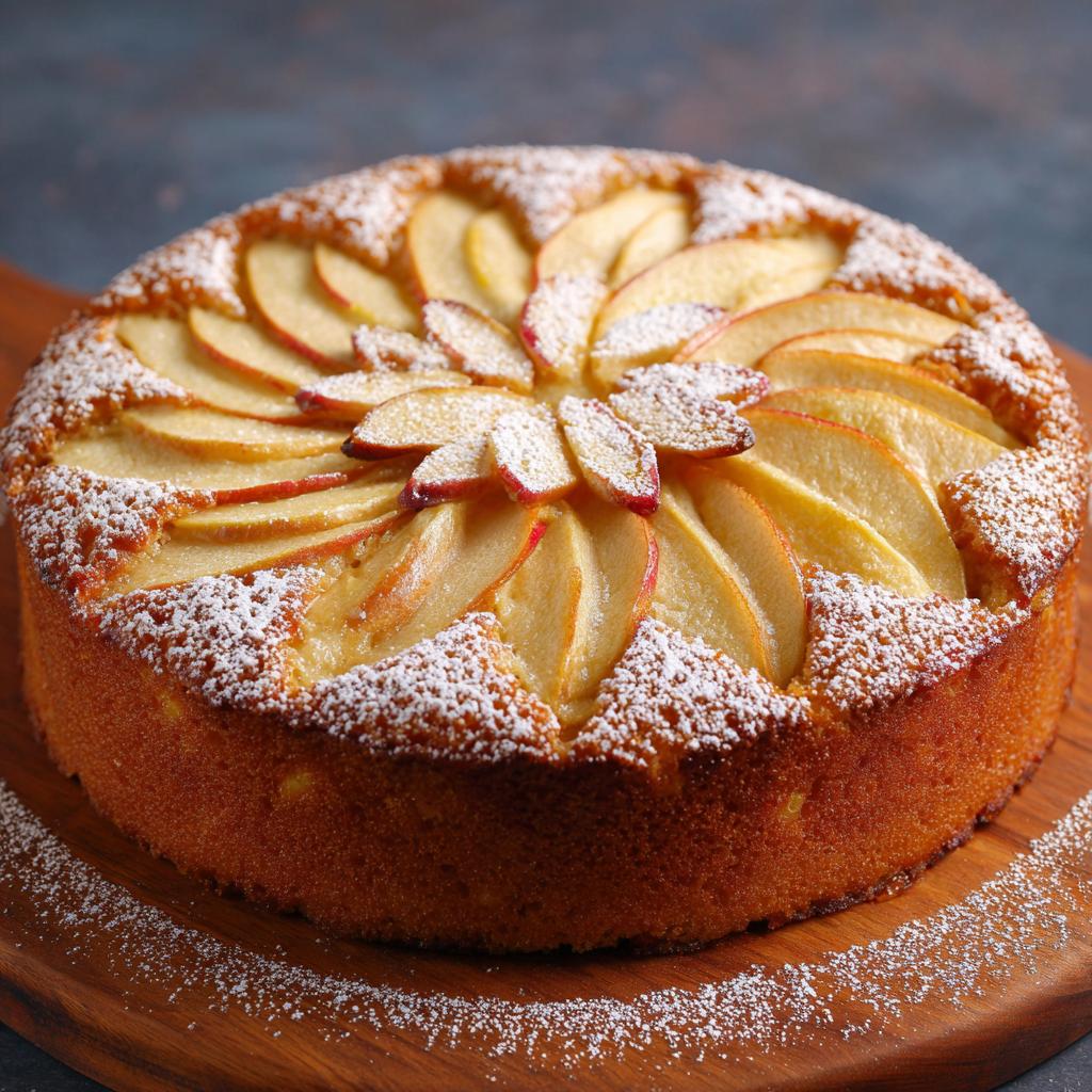 Apfelkuchen zur Geburtstagsfeier - detail 1
