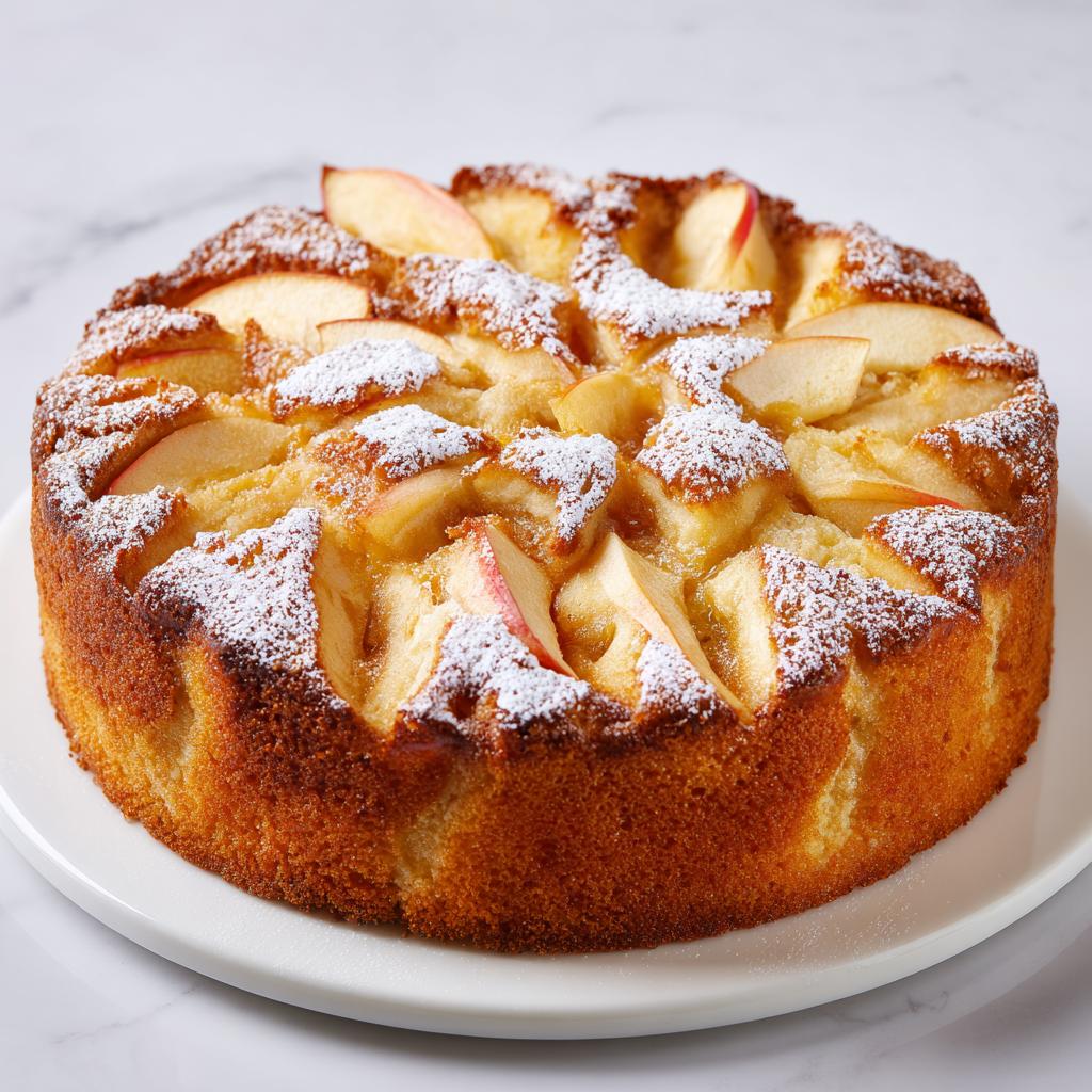Apfelkuchen zur Geburtstagsfeier
