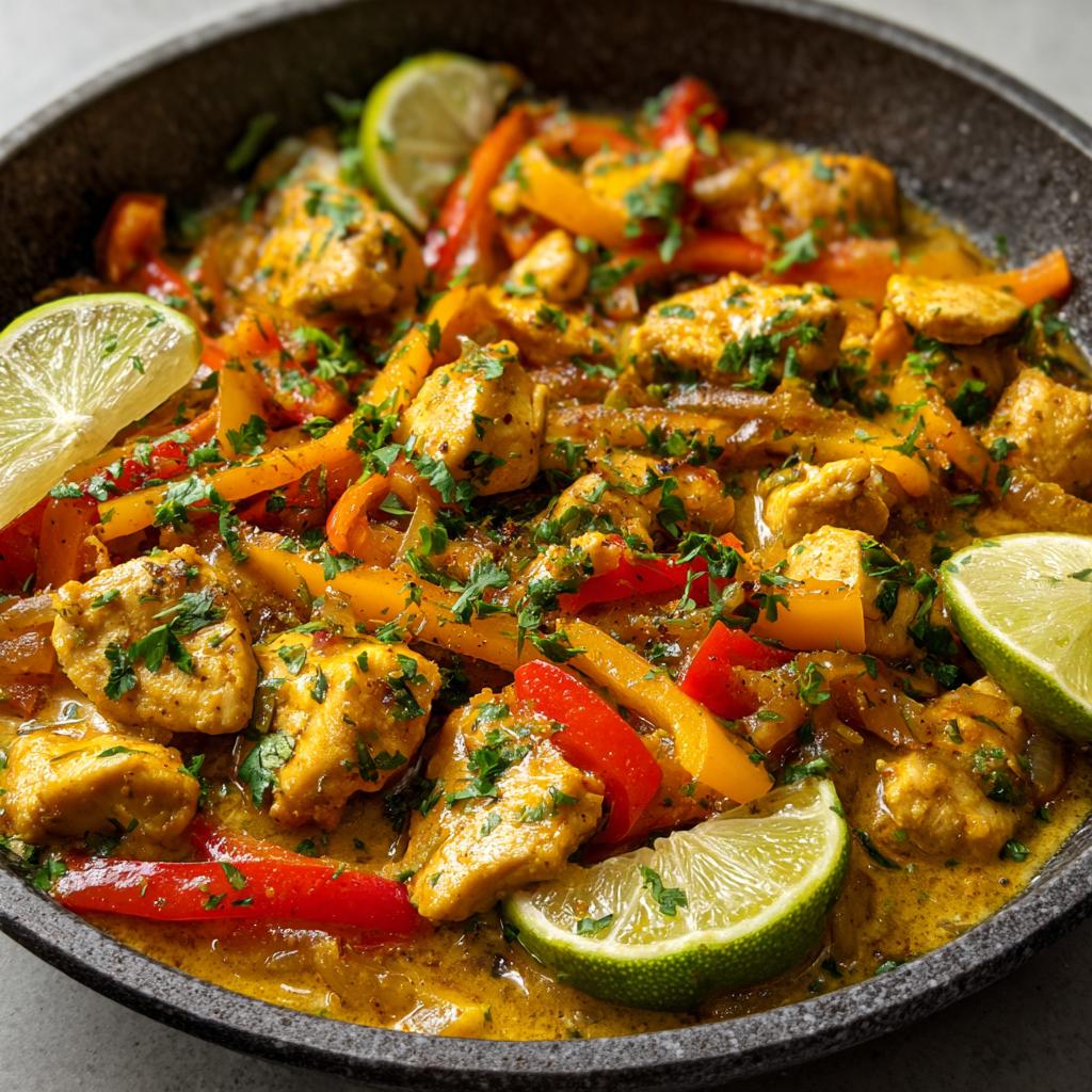 Asiatisches Hähnchen-Curry