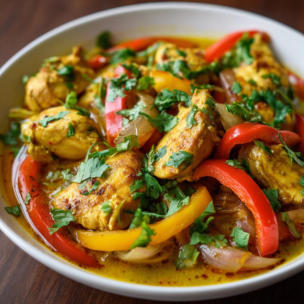 Asiatisches Hühner-Curry