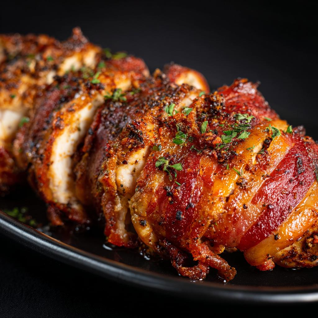 Bacon-Wrapped Hähnchenbrust - detail 1