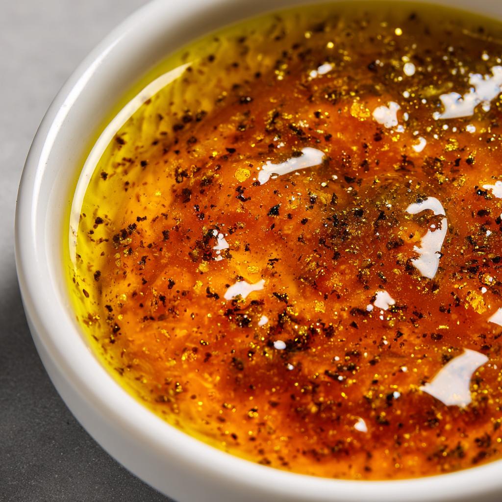 Balsamico-Dressing mit Honig und Dijon-Senf