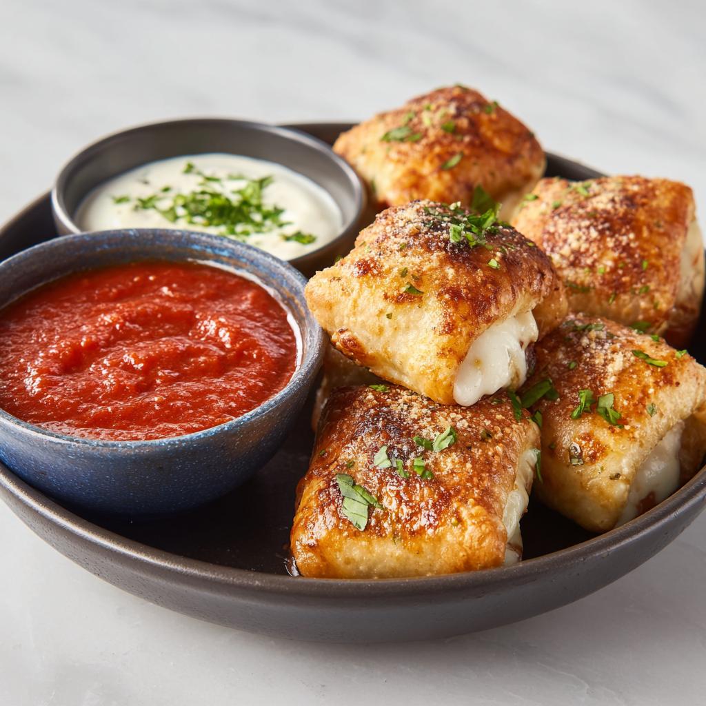 Beilagen für Pizza-Rollen
