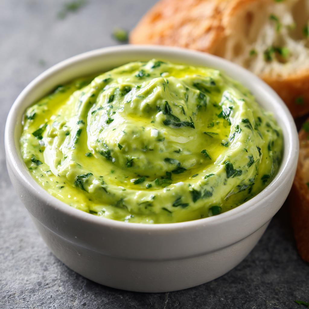Bärlauch-Aioli - detail 1