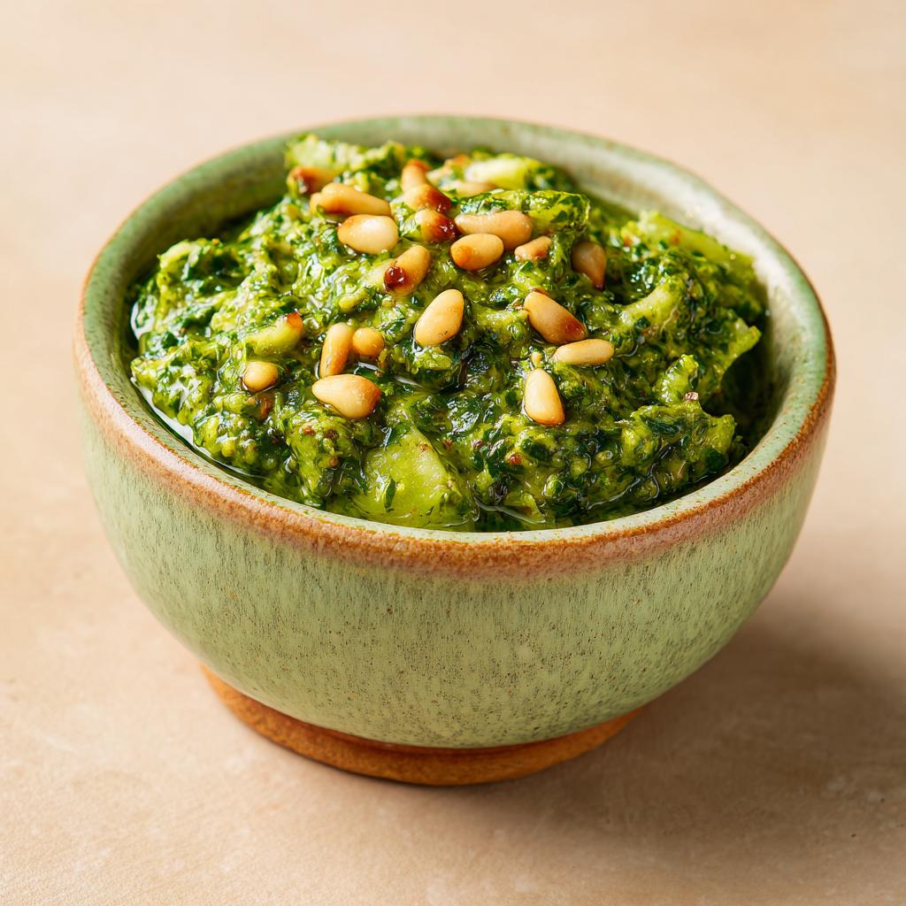 Bärlauch-Apfel-Pesto - detail 1