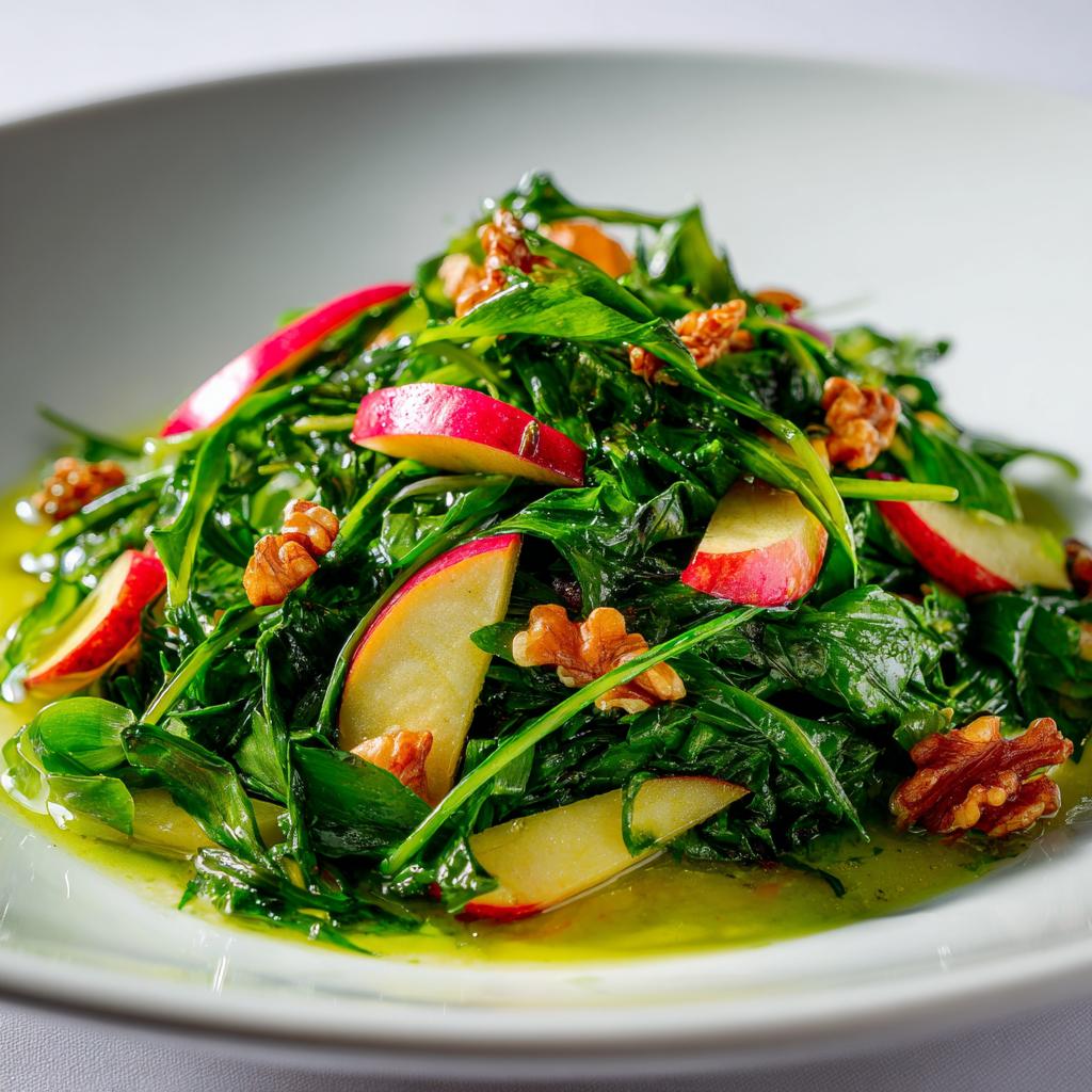Bärlauch-Apfel-Salat