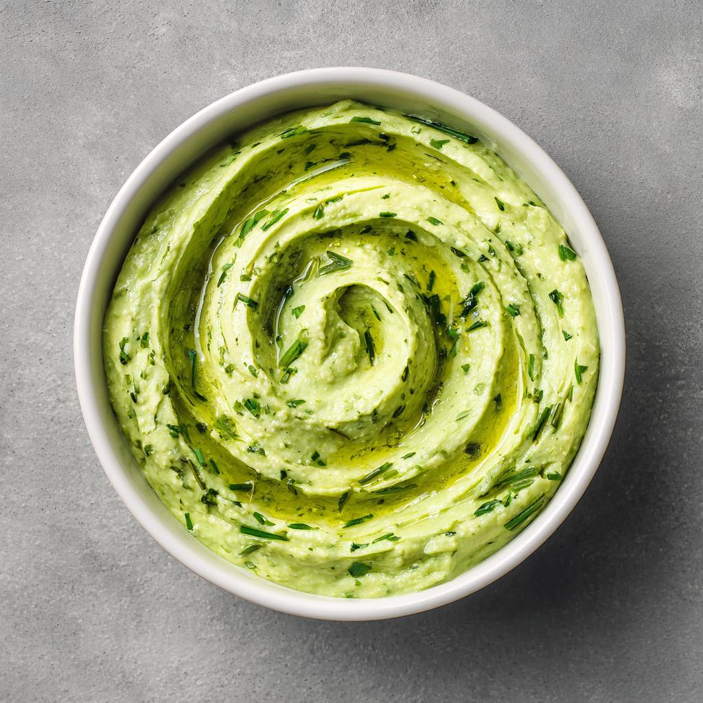 Bärlauch-Avocado-Creme - detail 1