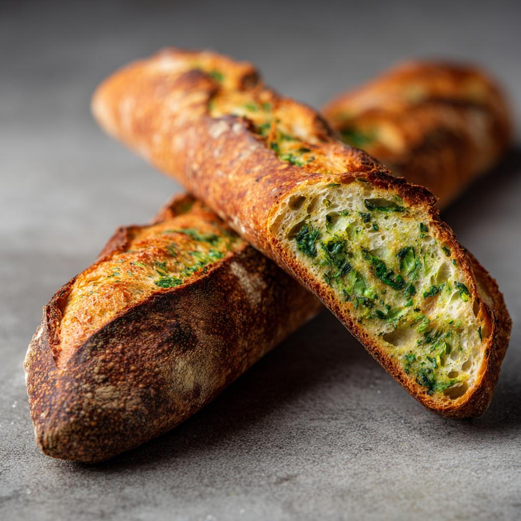 Bärlauch-Baguette