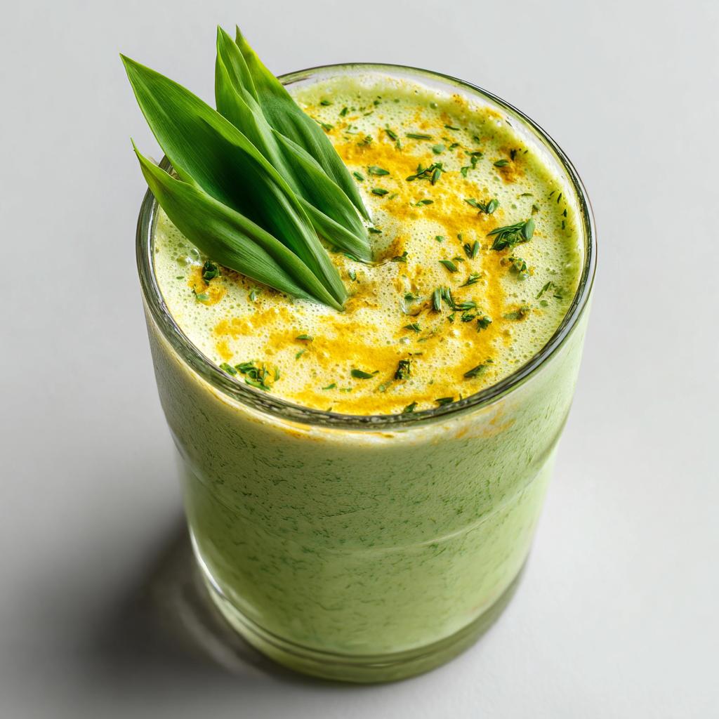 Bärlauch-Bananen-Smoothie