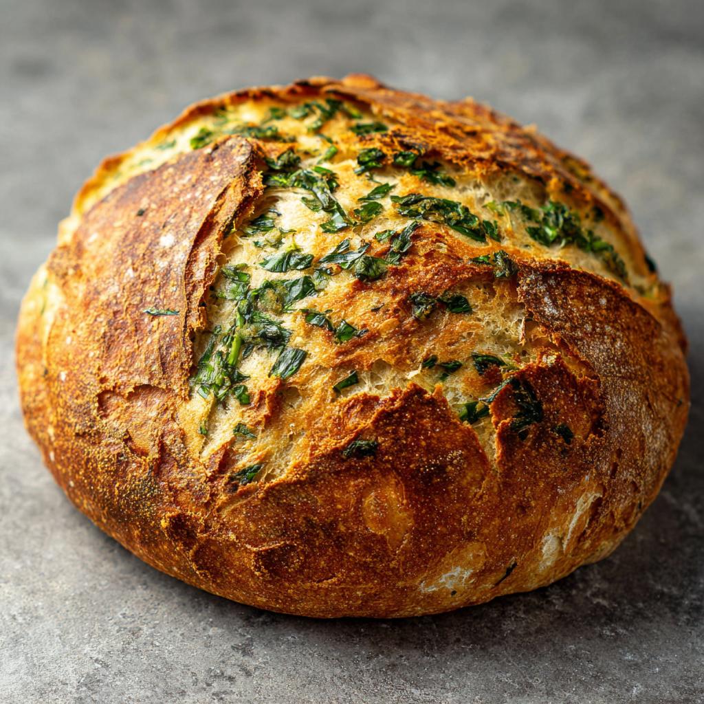 Bärlauch-Bierbrot