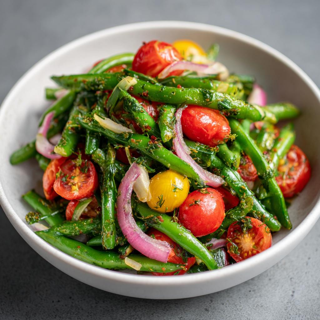 Bärlauch-Bohnen-Salat