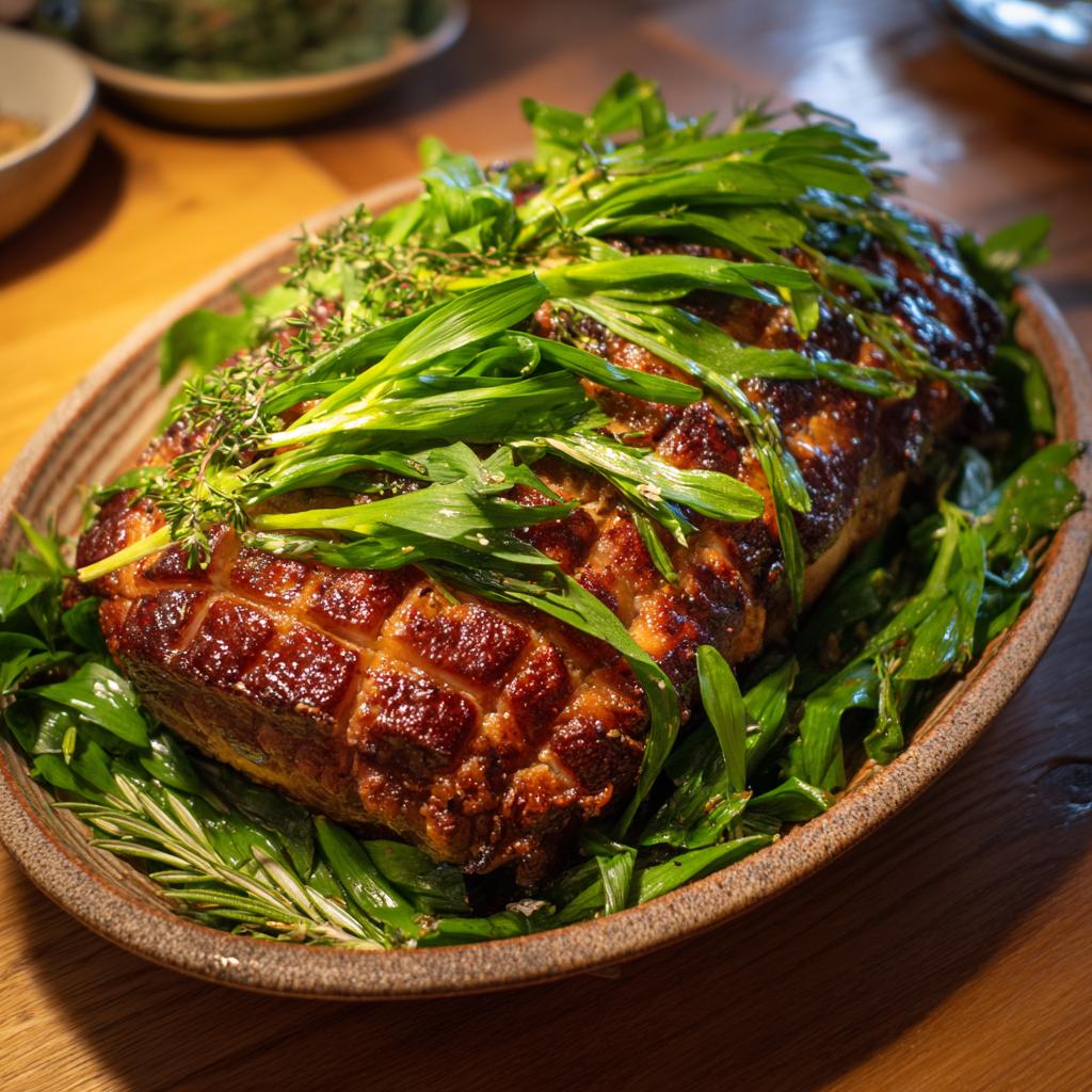 Bärlauch-Braten