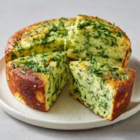 Bärlauch-Bärlauchkuchen