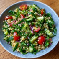 Bärlauch-Bulgursalat