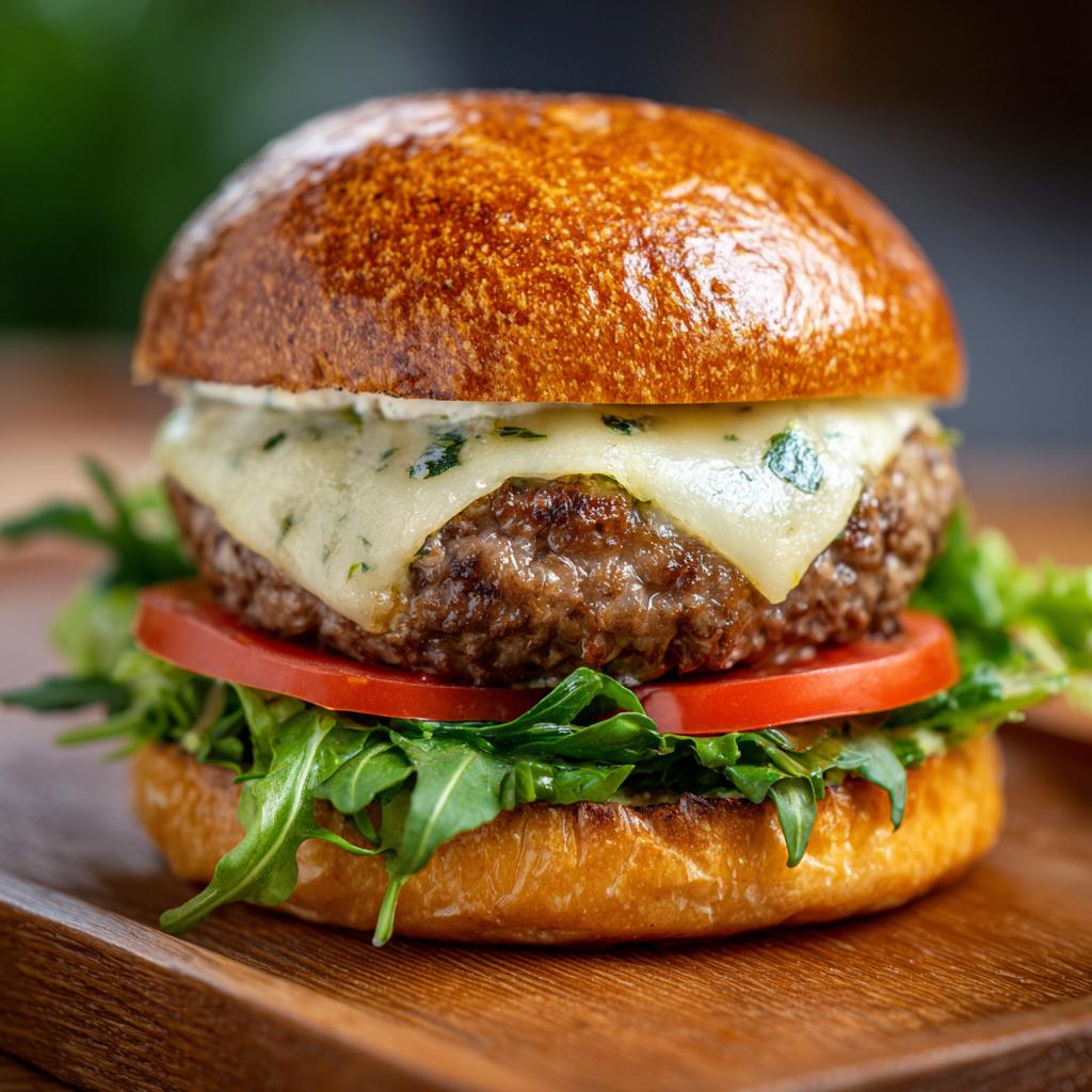 Bärlauch-Burger