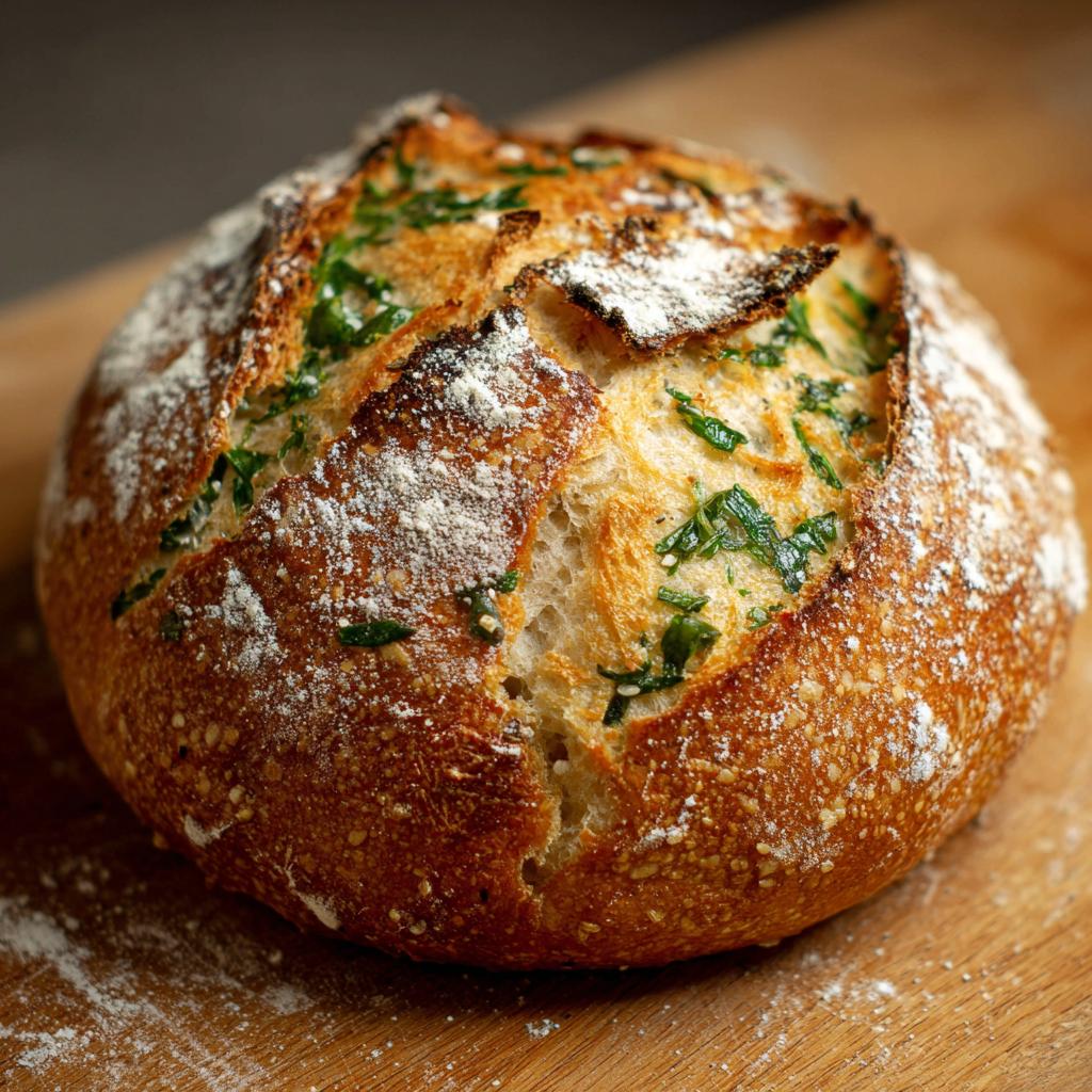 Bärlauch-Chia-Brot - detail 1