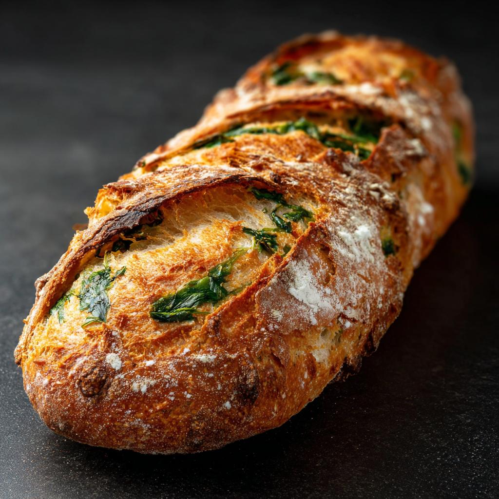 Bärlauch-Ciabatta