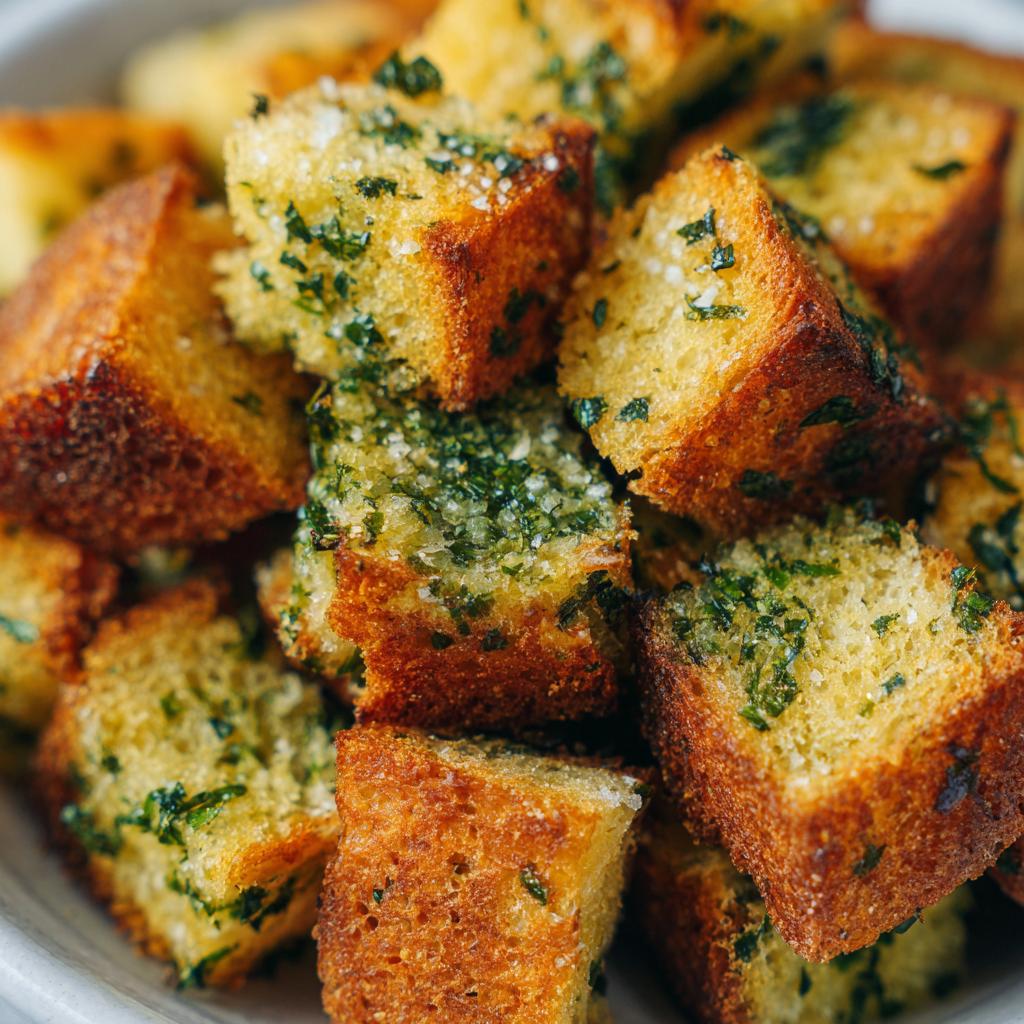 Bärlauch-Croutons - detail 1
