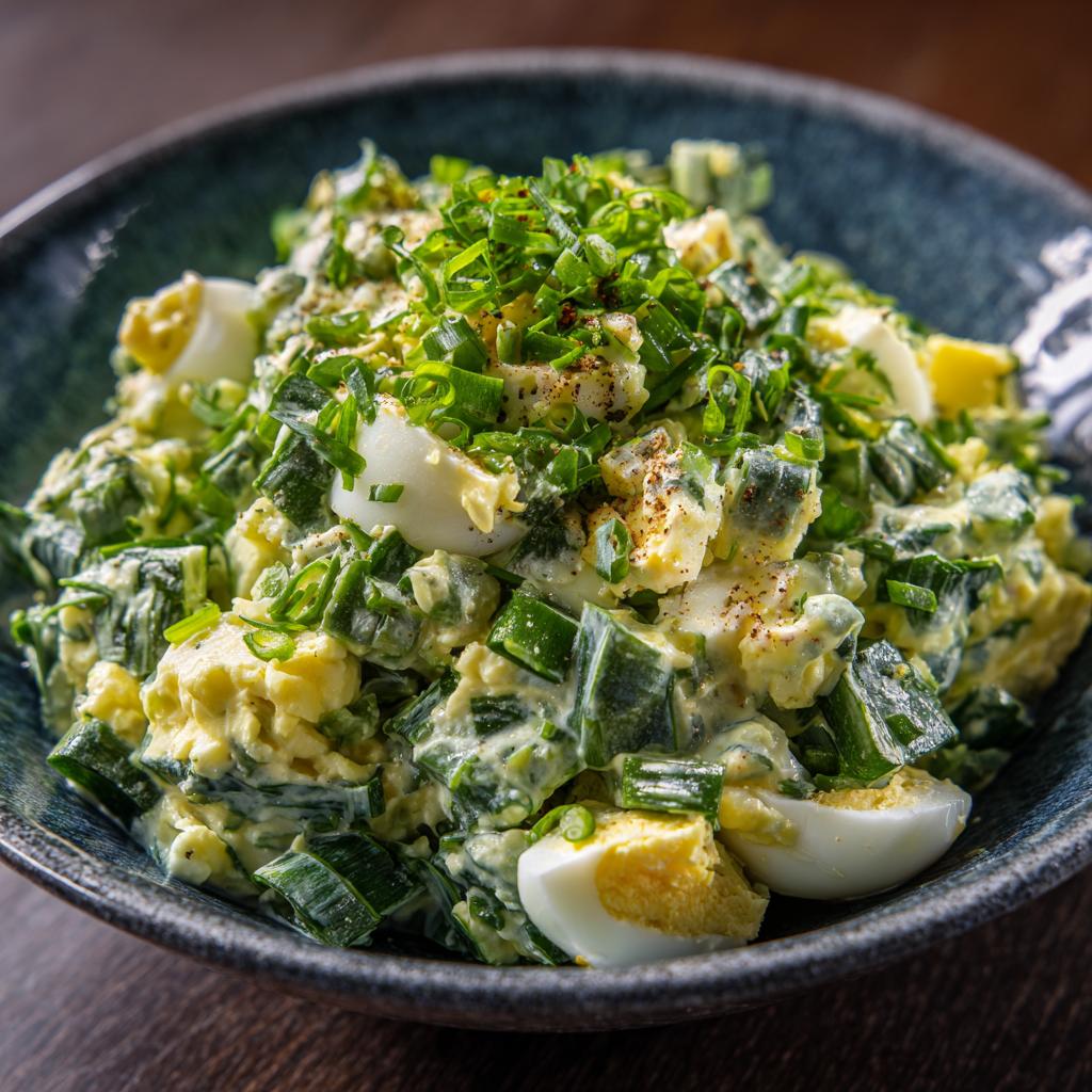 Bärlauch-Eier-Salat