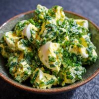Bärlauch-Eiersalat mit Senf