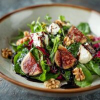 Bärlauch-Feigen-Salat