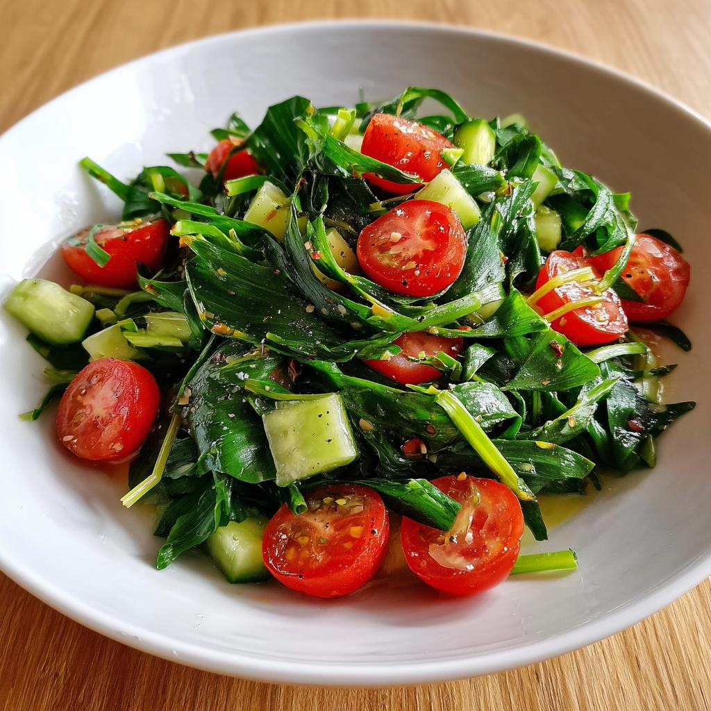 Bärlauch-Feldsalat