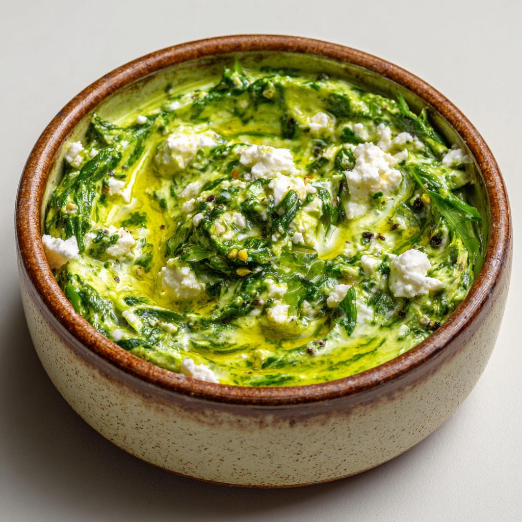 Bärlauch-Feta-Dip - detail 1