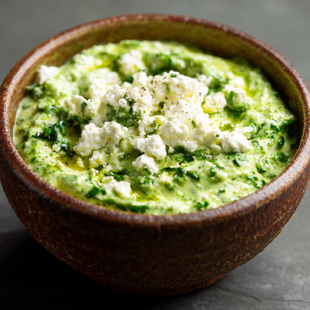 Bärlauch-Feta-Dip