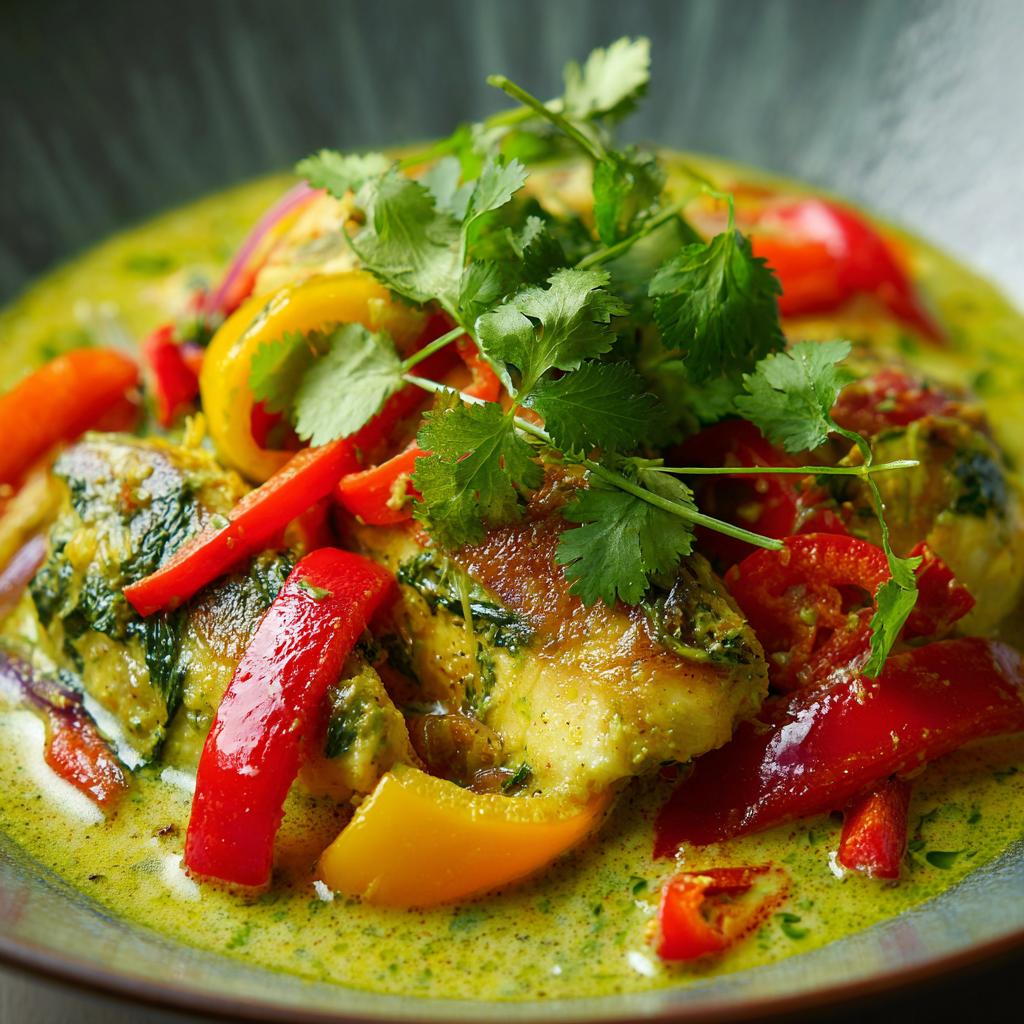 Bärlauch-Fischcurry