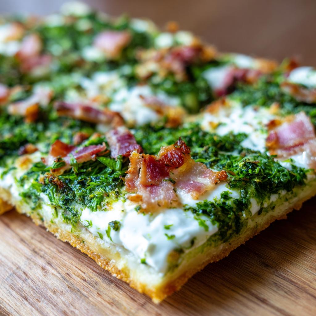 Bärlauch-Flammkuchen - detail 1