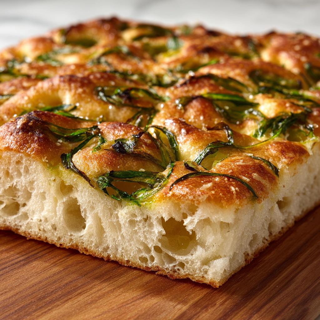 Bärlauch-Focaccia