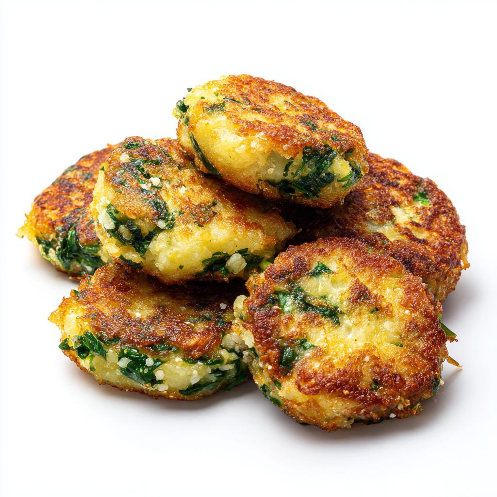 Bärlauch-Frittierte Bällchen