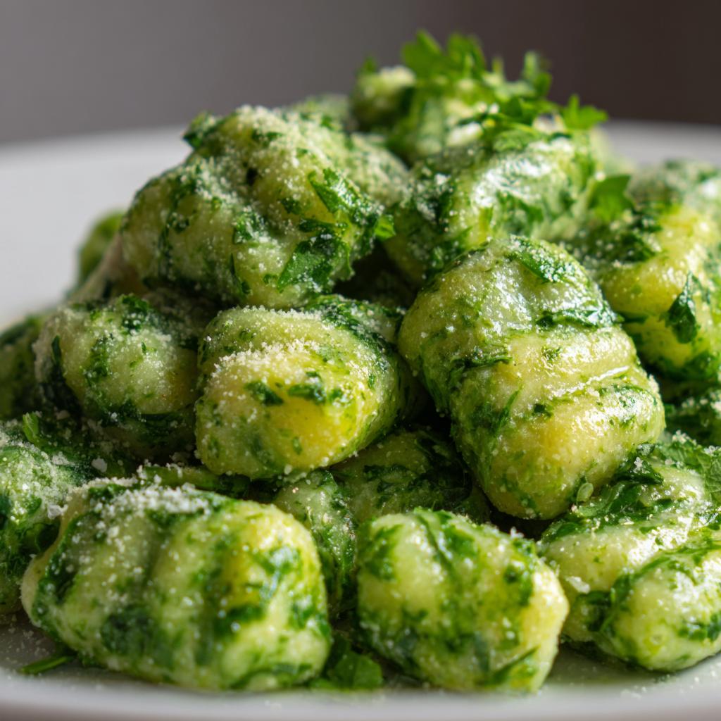 Bärlauch-Gnocchi - detail 1