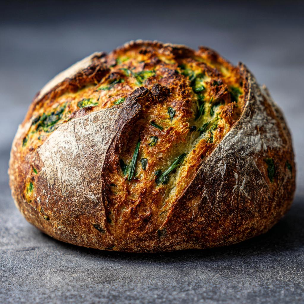Bärlauch-Hefebrot