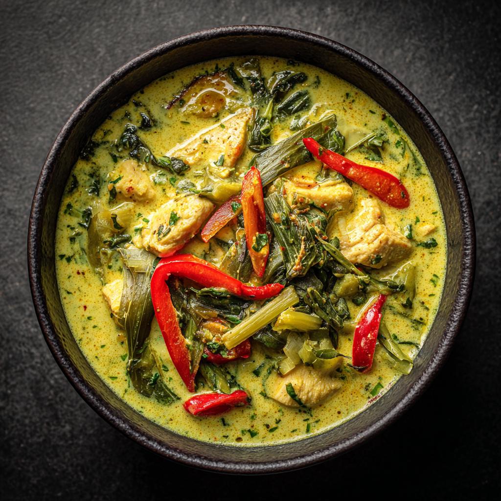 Bärlauch-Hähnchen-Curry - detail 1