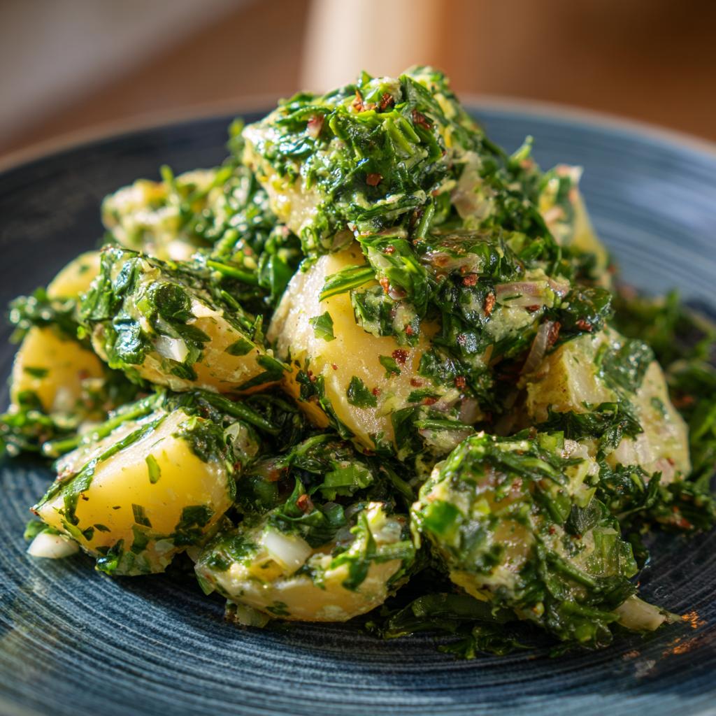 Bärlauch-Kartoffelsalat - detail 1
