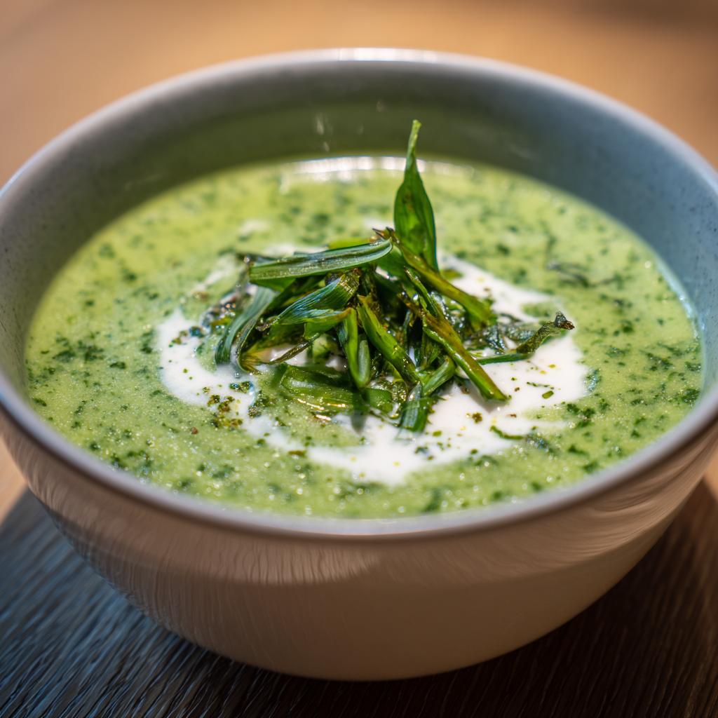 Bärlauch-Kartoffelsuppe