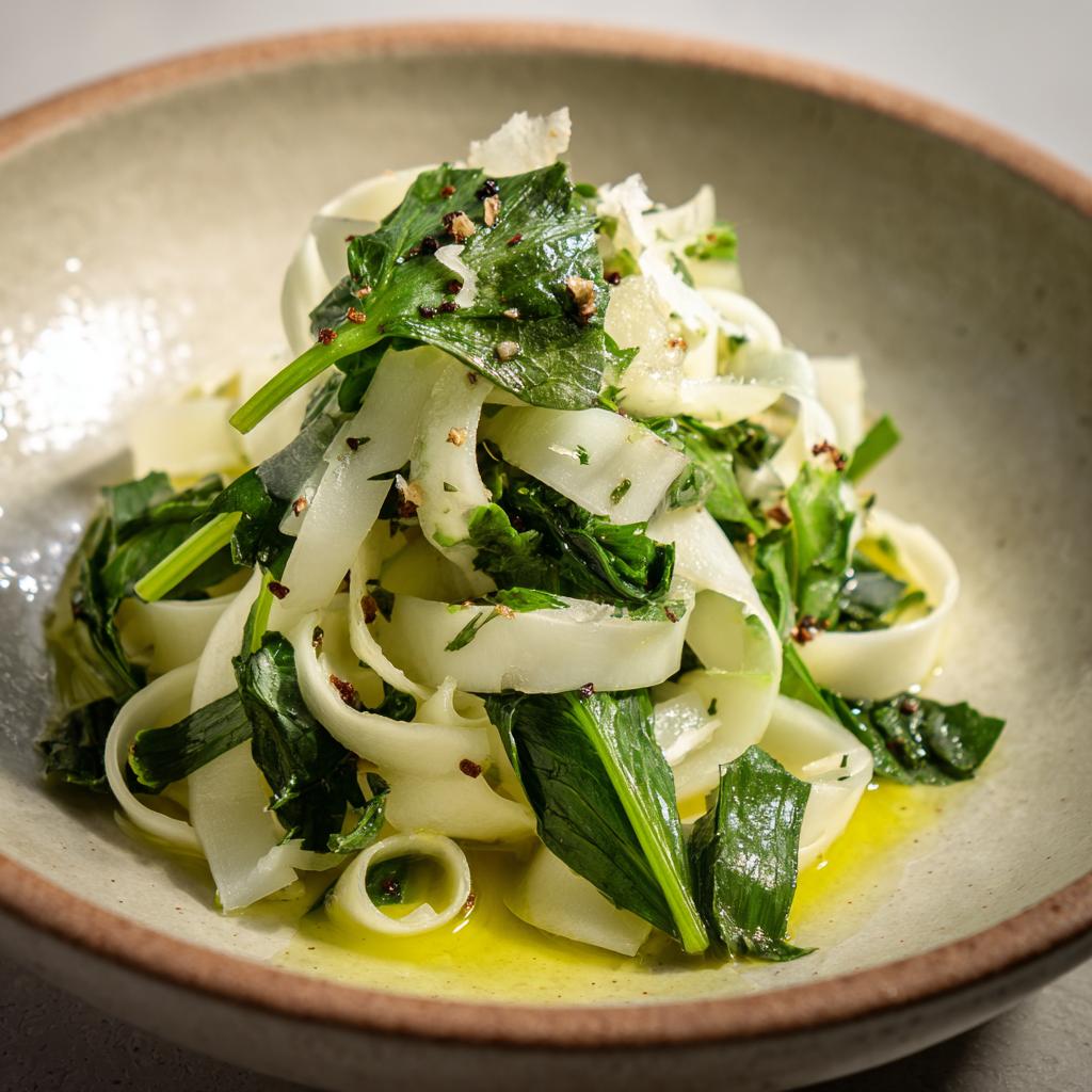 Bärlauch-Kohlrabisalat