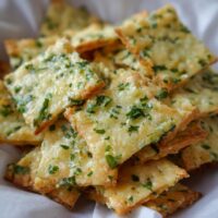 Bärlauch-Käse-Cracker