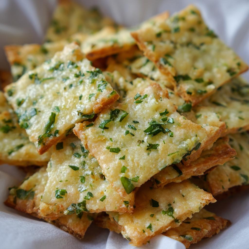 Bärlauch-Käse-Cracker