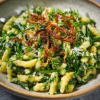 Bärlauch-Käsespätzle