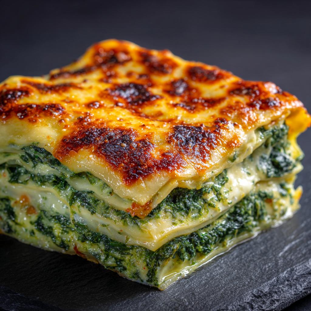 Bärlauch-Lasagne - detail 1